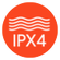 IPX4 a prueba de salpicaduras