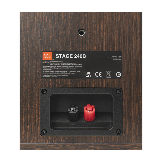 Stage 240B - Espresso - 2-Way 4.5-inch (114mm) Bookshelf Loudspeaker - Pair - Detailshot 8