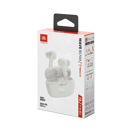 JBL Vibe Beam - White - True wireless earbuds - Detailshot 15