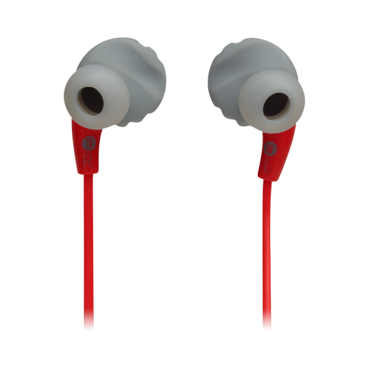 JBL Endurance RUNBT - Red - Sweatproof Wireless In-Ear Sport Headphones - Back