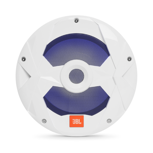 Club Marine MS10LW - White Gloss - 10" (250mm) marine audio subwoofer with RGB lighting – White - Detailshot 5