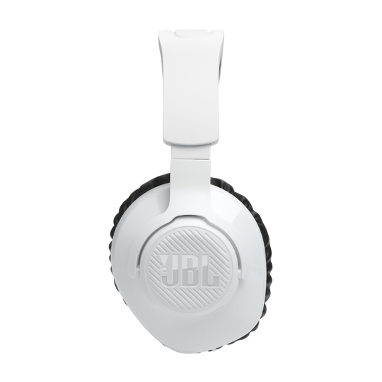 JBL Quantum 360P Console Wireless - White - Wireless over-ear console gaming headset with detachable boom mic - Right