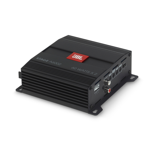 JBL Stage Amplifier A6002 - Black - Class D Car Audio Amplifier - Hero