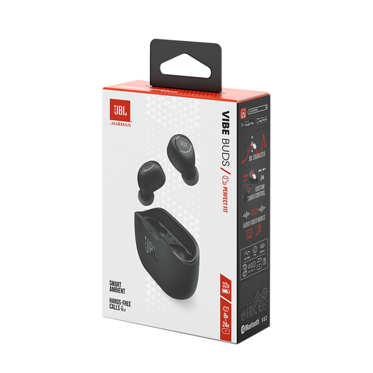 JBL Vibe Buds - Black - True wireless earbuds - Detailshot 10