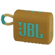 JBL Go 3 - Yellow - Portable Waterproof Speaker - Hero