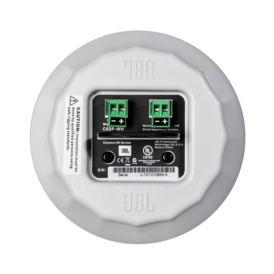 Control 62P (Pair) | Altavoz colgante ultracompacto medio-alto