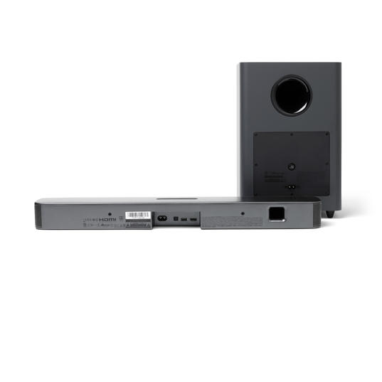 JBL Bar 2.0 Sub - Black - Back