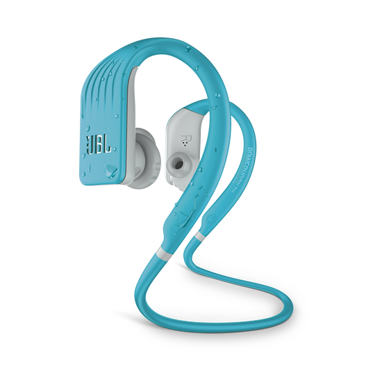 JBL Endurance JUMP - Teal - Waterproof Wireless Sport In-Ear Headphones - Hero