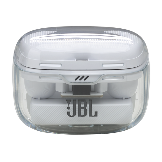 JBL Tune Buds Ghost Edition - White Ghost - True wireless Noise Cancelling earbuds - Detailshot 4