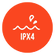 Protección a prueba de salpicaduras IPX4