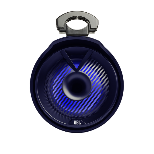 JBL Tower X Marine MT8HLB - Black Gloss - 8" (200mm) enclosed two-way marine audio tower speaker with 1" (25mm) horn loaded compression tweeter – Black - Detailshot 5