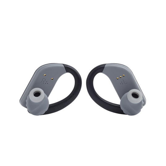 JBL Endurance PEAK - Black - Waterproof True Wireless In-Ear Sport Headphones - Back