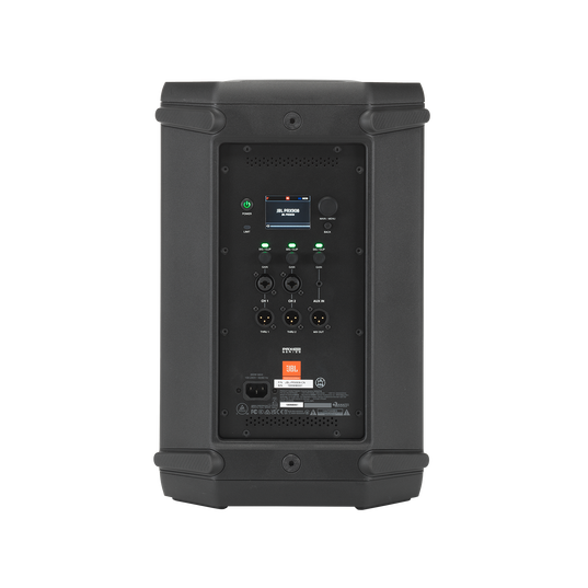 JBL PRX908 - Black - Professional Powered Two-Way 8-Inch PA Loudspeaker - Back
