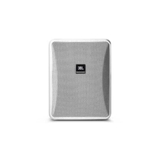 JBL Control 25-1 (Pair) - White - Compact Indoor/Outdoor Background/Foreground Speaker - Hero