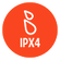 IPX4 a prueba de salpicaduras