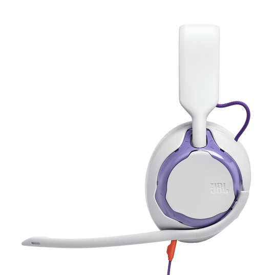JBL Quantum 250 - White - Wired multiplatform gaming headset - Right