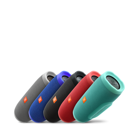 JBL Charge 3 - Teal - Full-featured waterproof portable speaker with high-capacity battery to charge your devices - Detailshot 4