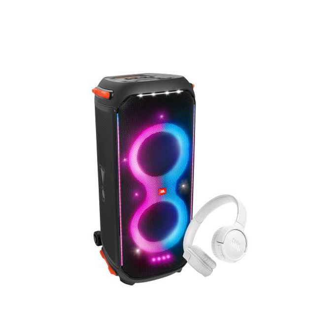 KIT JBL PARTYBOX 710 + TUNE 520BT WHITE