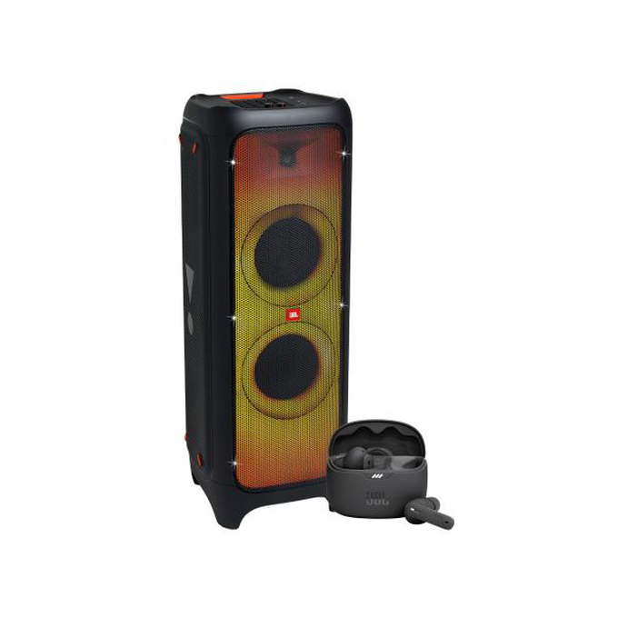 KIT JBL PARTYBOX 100O + TUNE BEAM BLACK