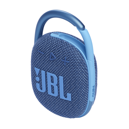 JBL Clip 4 Eco - Blue - Ultra-portable Waterproof Speaker - Detailshot 1