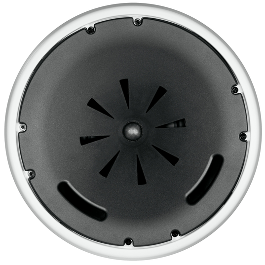 JBL Control 67HC/T - White - Narrow 75° Coverage High Ceiling Pendant Speaker - Front