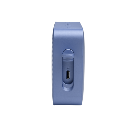 JBL Go Essential - Blue - Portable Waterproof Speaker - Detailshot 1
