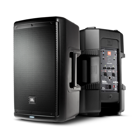 JBL EON610 - Black - 10" (25 cm) Two-Way Multipurpose Self-Powered Sound Reinforcement - Hero
