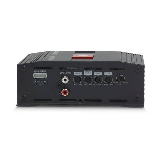 JBL Stage Amplifier A6002 - Black - Class D Car Audio Amplifier - Back