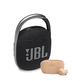 Combo JBL Clip 4 Black + Vibe Buds Beige