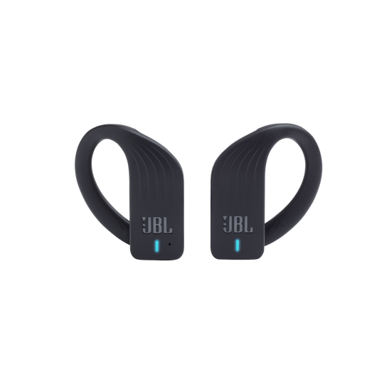 JBL Endurance PEAK - Black - Waterproof True Wireless In-Ear Sport Headphones - Front
