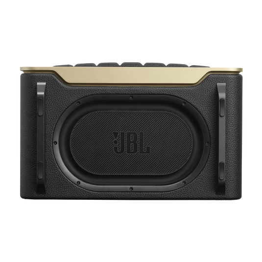 JBL Authentics 200 - Black - Smart home speaker with Wi-Fi, Bluetooth and Voice Assistants with retro design - Bottom image number null