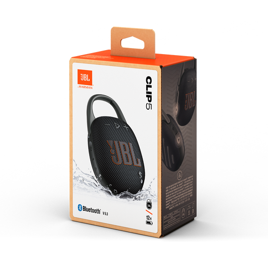 JBL Clip 5 - Black - Ultra-portable waterproof speaker - Detailshot 15 image number null