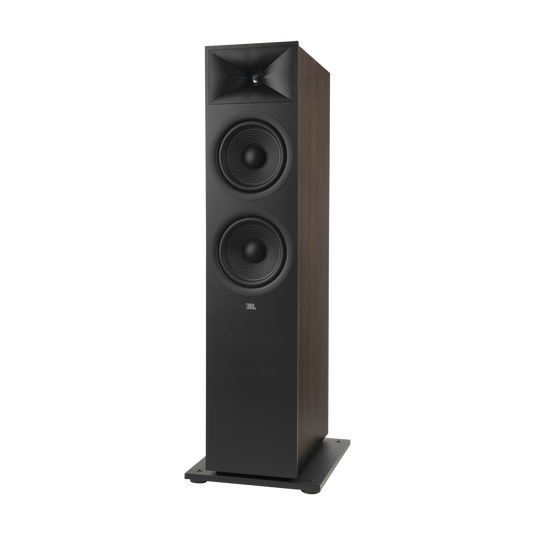 Stage 280F - Espresso - 2.5-Way Dual 8-inch (200mm) Floorstanding Loudspeaker - Detailshot 3 image number null