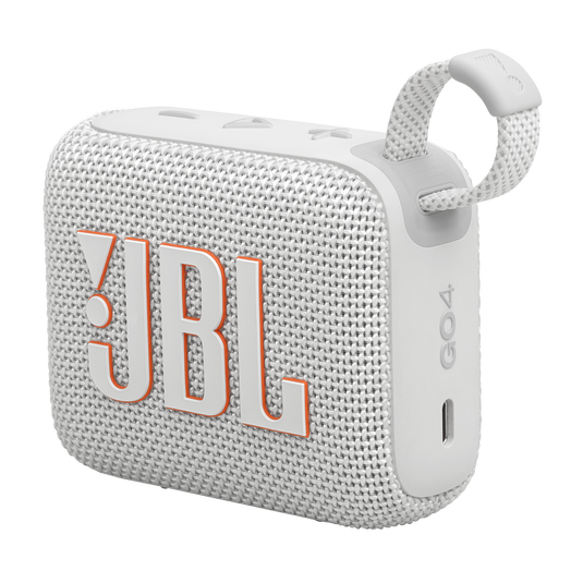 JBL Go 4 - White - Ultra-Portable Bluetooth Speaker - Detailshot 3 image number null