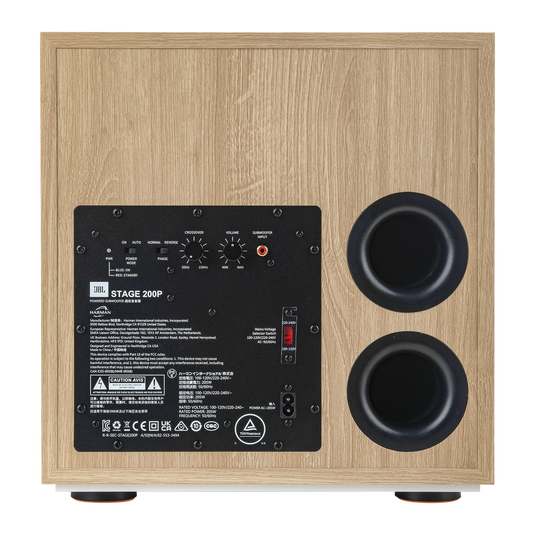 Stage 200P - Latte - 10-inch (250mm) 300W Powered Subwoofer - Detailshot 7 image number null