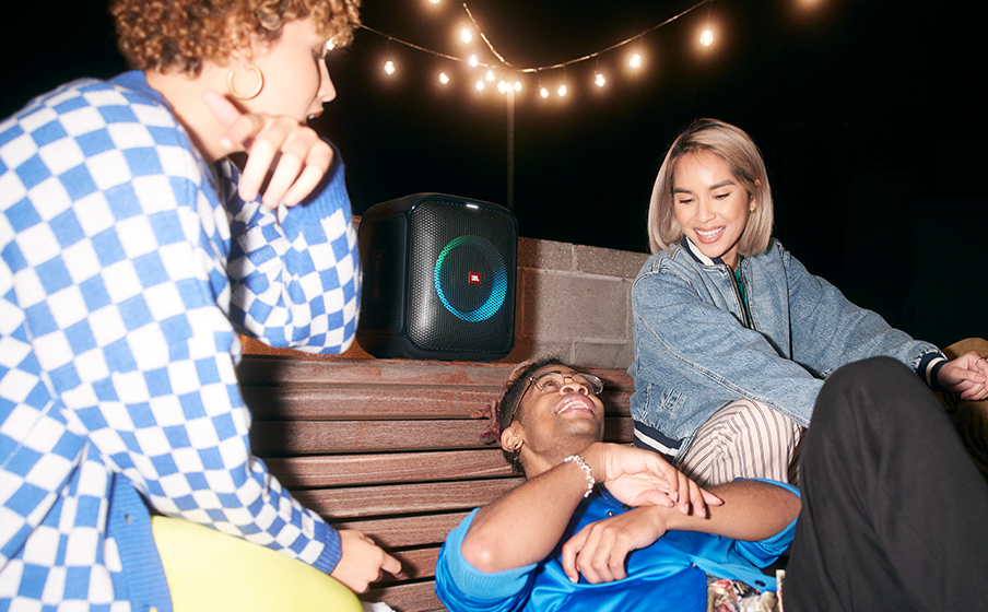 JBL Partybox Encore Essential Espectáculo de luces que se sincroniza con el ritmo - Image