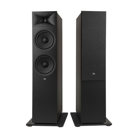 Stage 280F - Espresso - 2.5-Way Dual 8-inch (200mm) Floorstanding Loudspeaker - Hero image number null