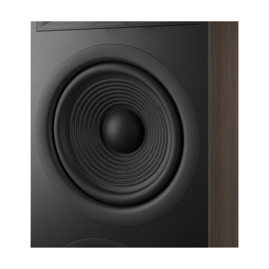 Stage 280F - Espresso - 2.5-Way Dual 8-inch (200mm) Floorstanding Loudspeaker - Detailshot 5 image number null