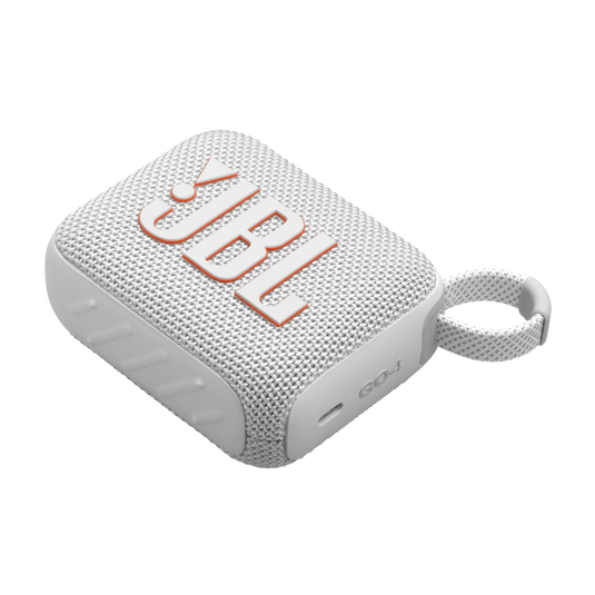 JBL Go 4 - White - Ultra-Portable Bluetooth Speaker - Detailshot 4 image number null
