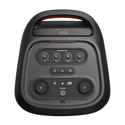 JBL PartyBox Stage 320 - Black - Portable party speaker with wheels - Detailshot 1 image number null