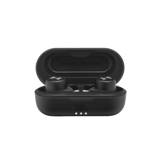 UA True Wireless Streak - Black - Ultra-compact In-Ear Sport Headphones - Detailshot 4 image number null
