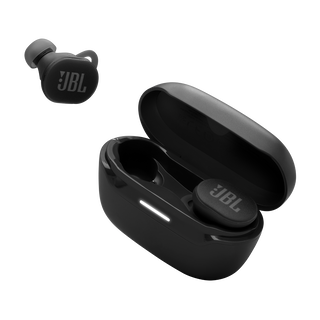 JBL Endurance Race 2 - Black - Waterproof sports true wireless earbuds - Hero Image of JBL Endurance Race 2