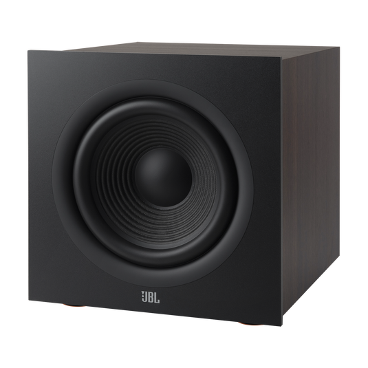 Stage 200P - Espresso - 10-inch (250mm) 300W Powered Subwoofer - Detailshot 1 image number null