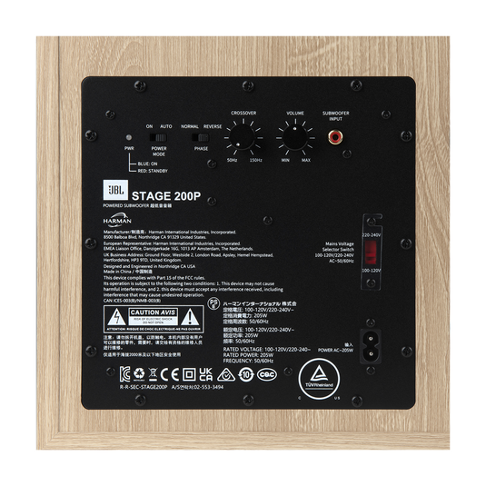 Stage 200P - Latte - 10-inch (250mm) 300W Powered Subwoofer - Detailshot 8 image number null