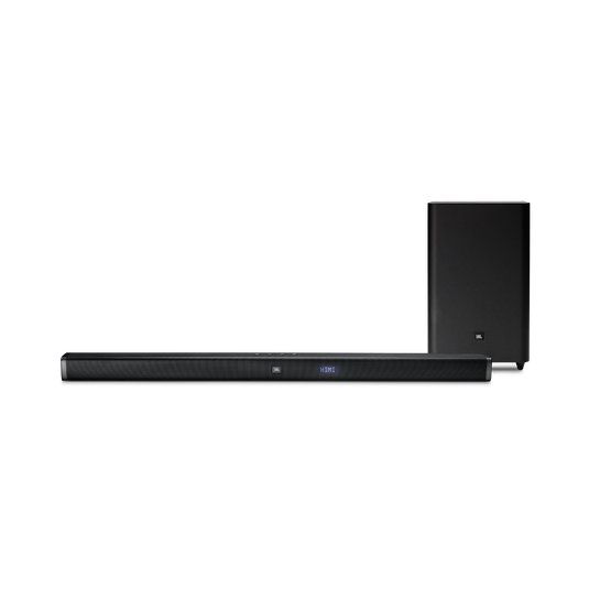 JBL Bar 2.1 - Black - 2.1-Channel Soundbar with Wireless Subwoofer - Front image number null