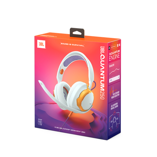 JBL Quantum 250 - Teal - Wired multiplatform gaming headset - Detailshot 15 image number null