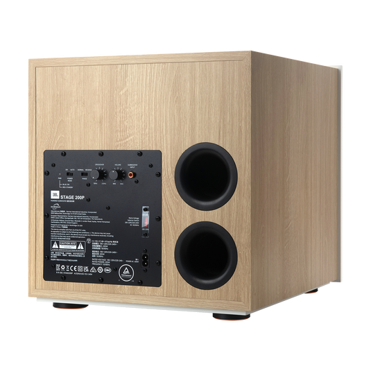 Stage 200P - Latte - 10-inch (250mm) 300W Powered Subwoofer - Detailshot 6 image number null