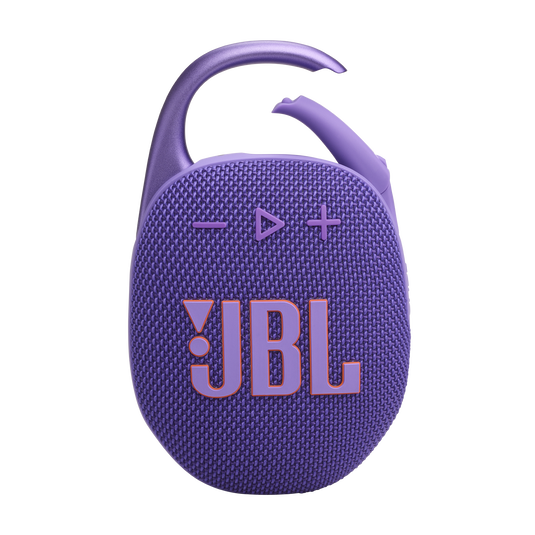 JBL Clip 5 - Purple - Ultra-portable waterproof speaker - Front image number null