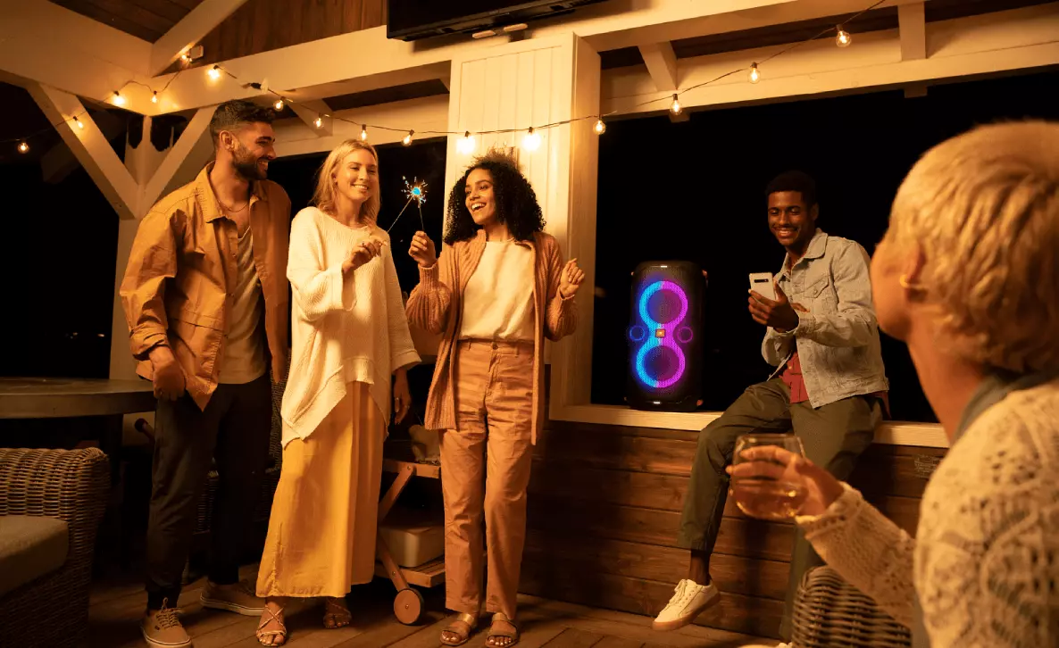 Parlante de fiesta tecnológica y potente de JBL