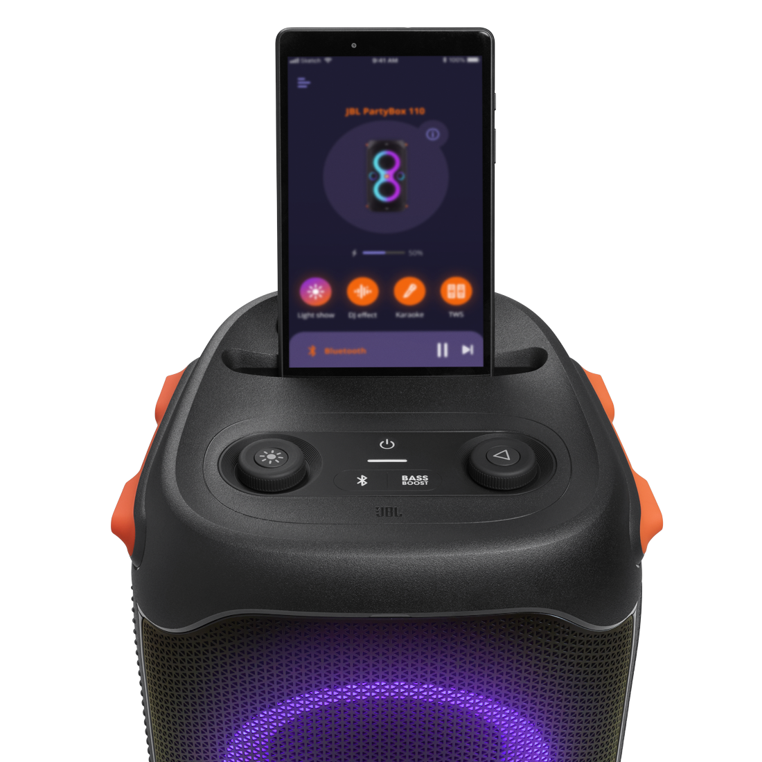 JBL Partybox 110 Altavoz para fiestas portátil con un potente sonido